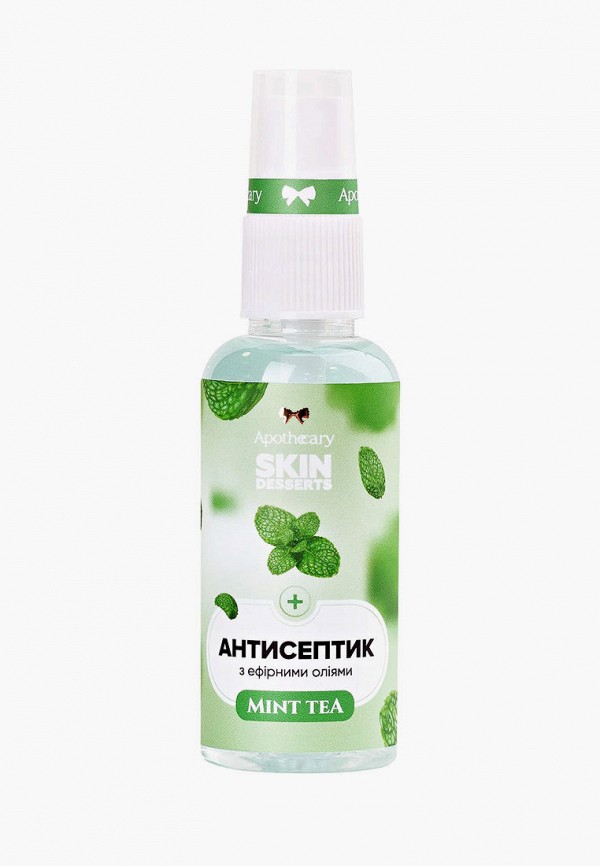 

Антисептическое средство Apothecary Skin Desserts, Прозрачный, Mint tea, 50 мл