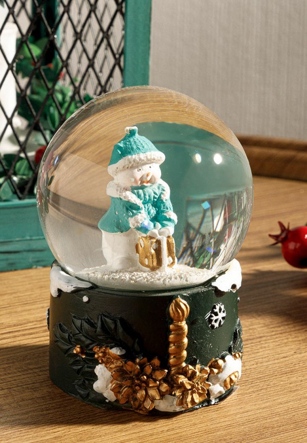

Фигурка декоративная English Home, Зеленый, Snowman