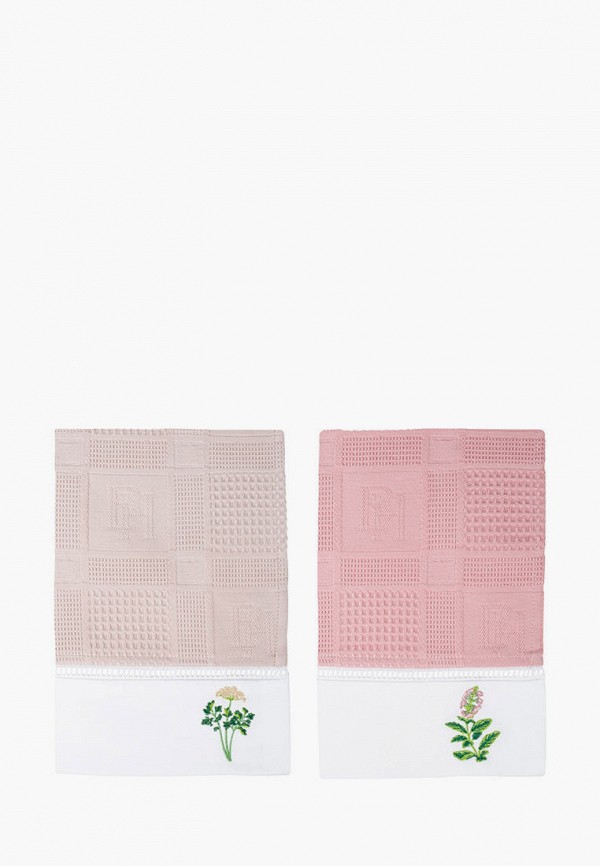 

Набор полотенец кухонных Bellehome, Разноцветный, Spicy herbs, 40х70 см