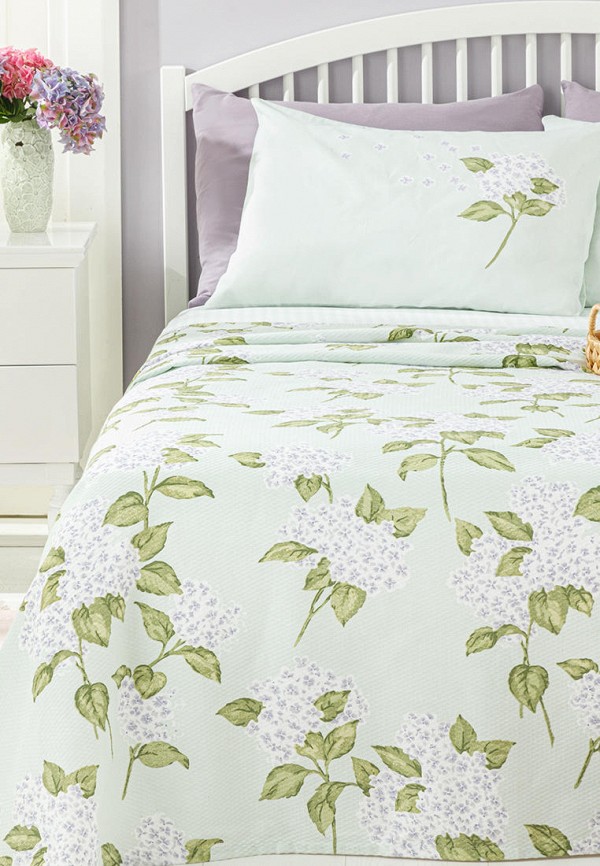

Постельное белье 1,5-спальное English Home, Белый, Hydrangea