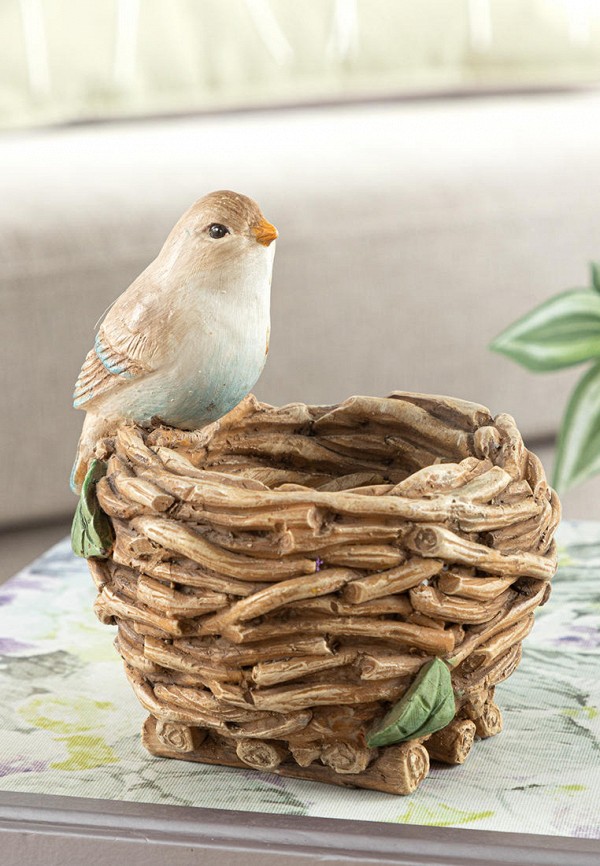 

Фигурка декоративная English Home, Коричневый, Happy Bird