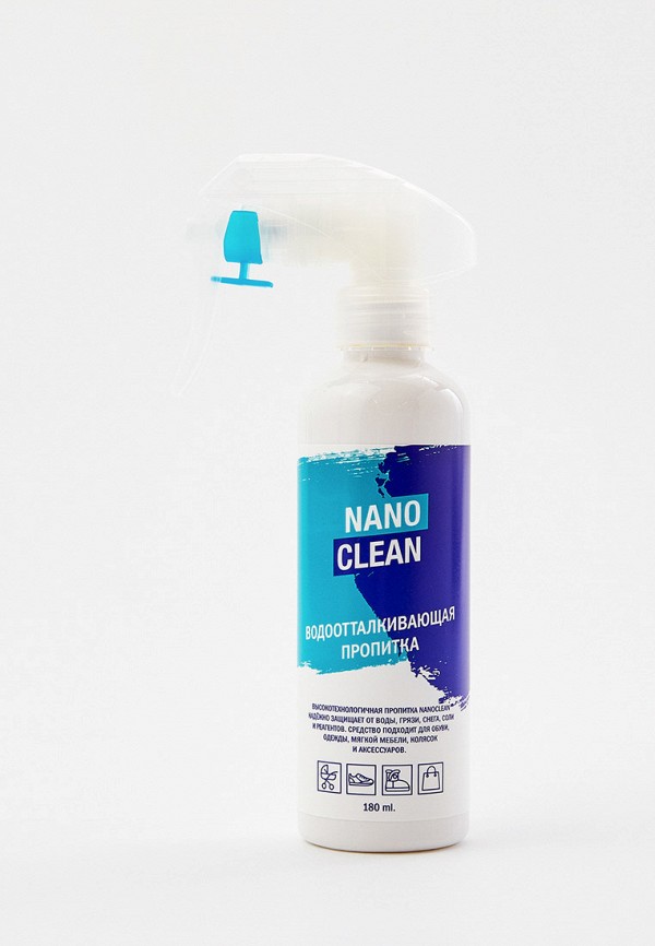 

Спрей для обуви Nanoclean, Прозрачный, нано-пропитка, 180 мл