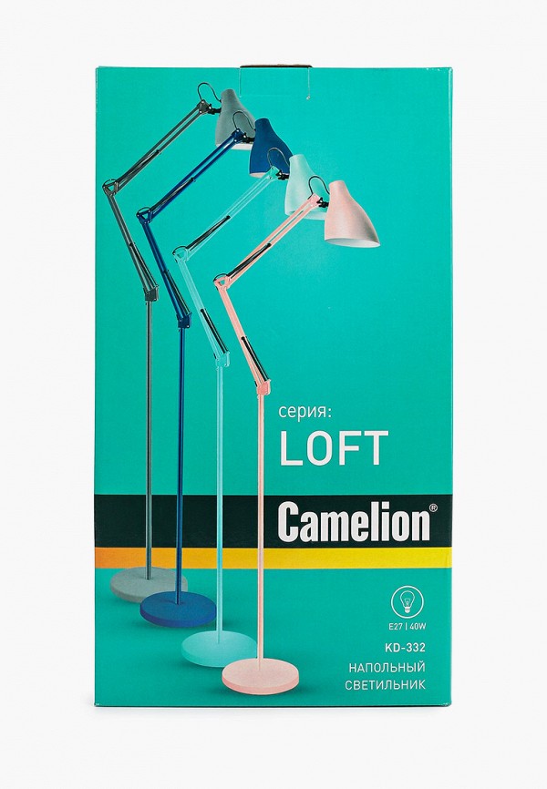 Светильник напольный Camelion -торшер, KD-332 C16, 175х18х20 см