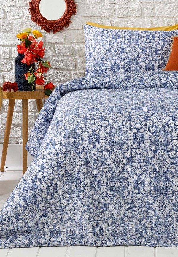 

Постельное белье 1,5-спальное English Home, Серый;синий, English Home MP002XU04DN6