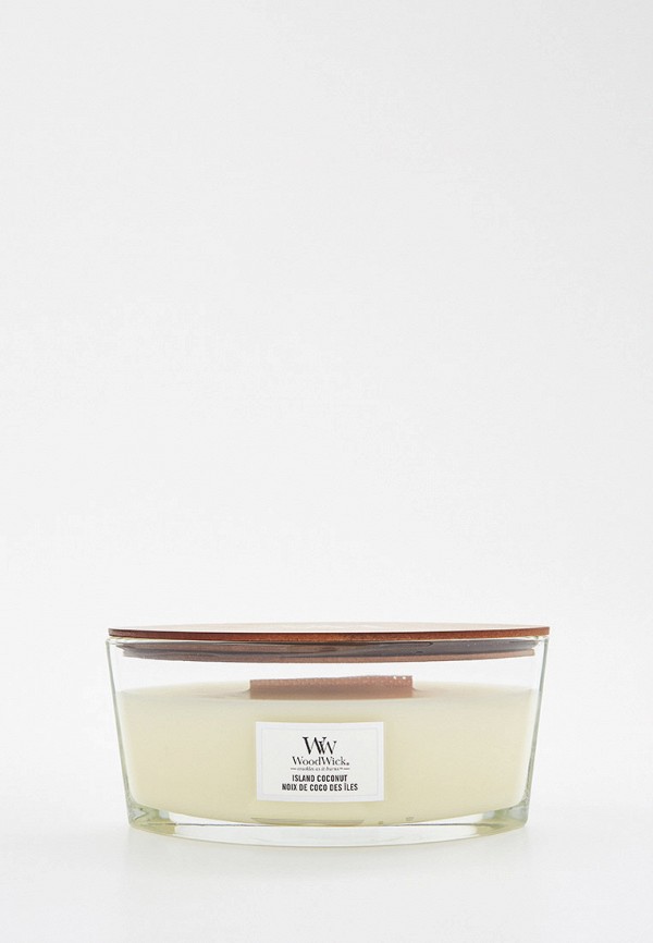 

Свеча ароматическая Woodwick, Белый, эллипс Кокосовый остров