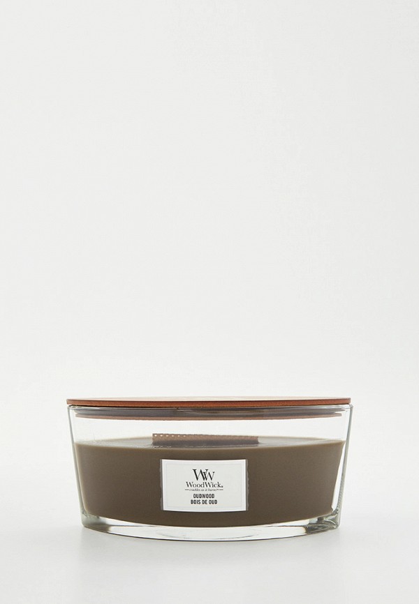 

Свеча ароматическая Woodwick, Фиолетовый, эллипс, "Удовое дерево" 453.6 г