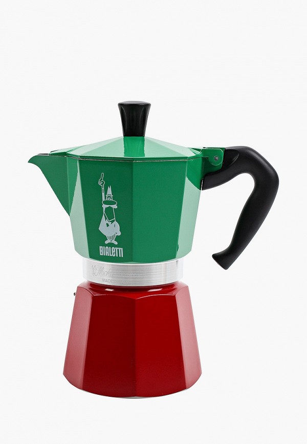 

Кофеварка Bialetti, Разноцветный, Moka Express триколор 6 порций