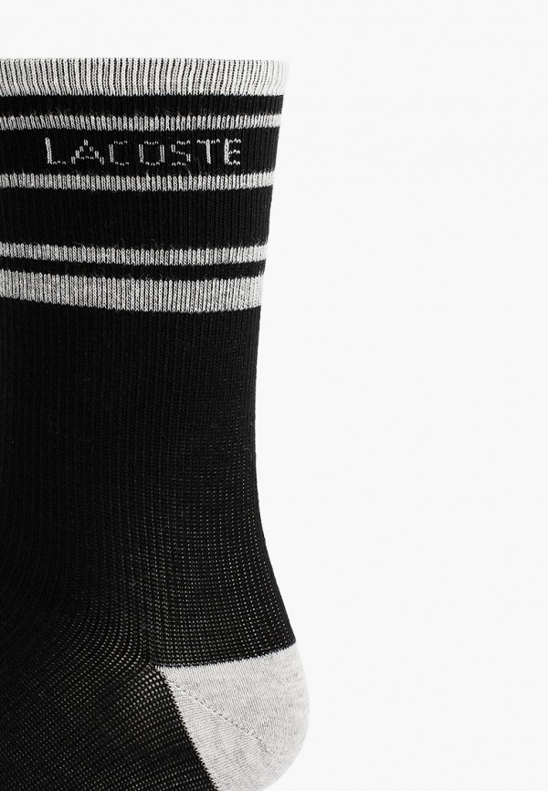 Носки Lacoste цвет черный  Фото 2