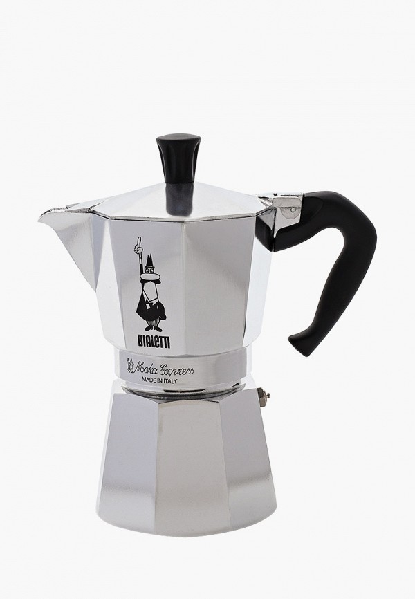 

Кофеварка Bialetti, Серебряный, Moka Express 6 порций