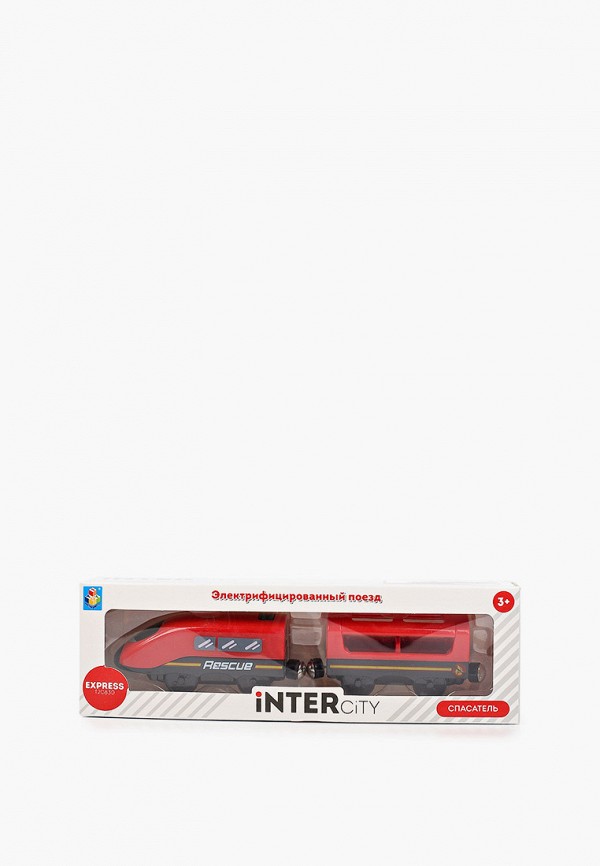 Набор игровой 1Toy InterCity Express электропоезд Спасатель, 2 вагона, в кор.с окошком
