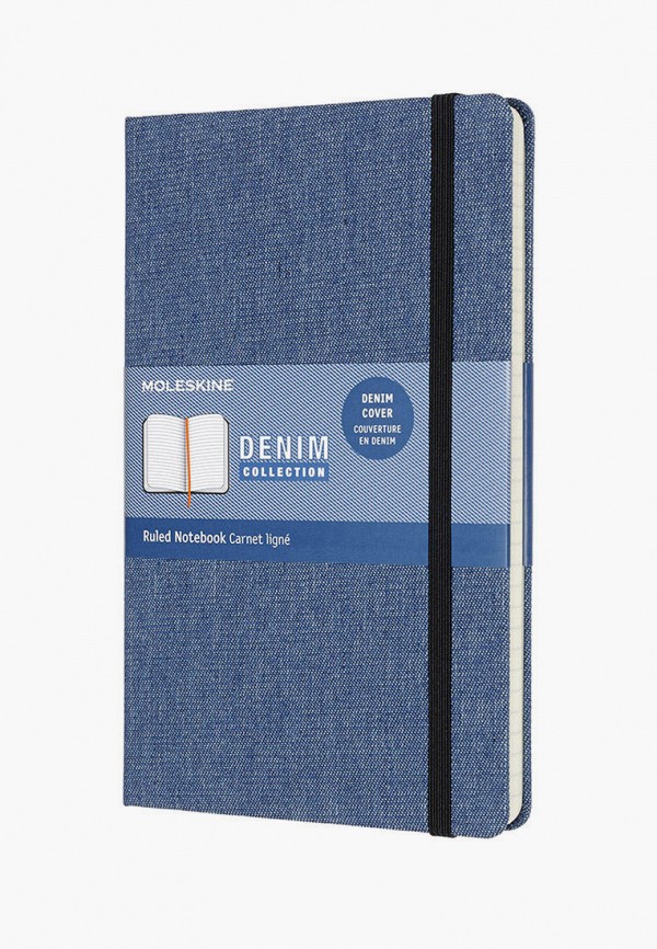 

Блокнот Moleskine, Синий, LC Джинс