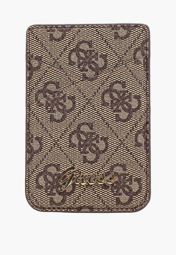 Кредитница Guess Магнитный Wallet Cardslot Magsafe 4G Trangle logo Brown кредитница guess красный