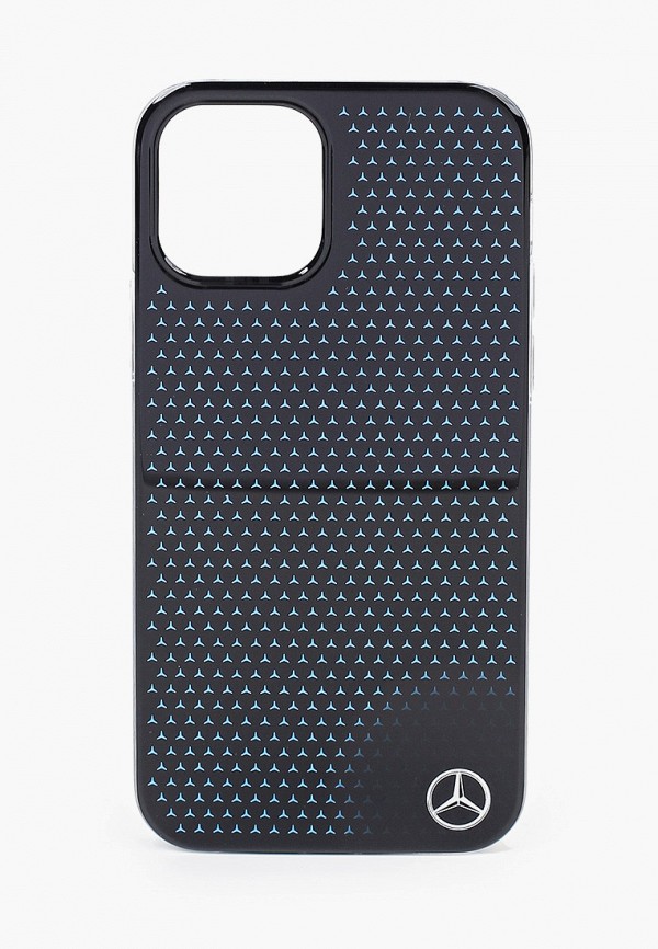 

Чехол для iPhone Mercedes-Benz, Синий, 12/12 Pro (6.1), PC/TPU Black Stars Blue