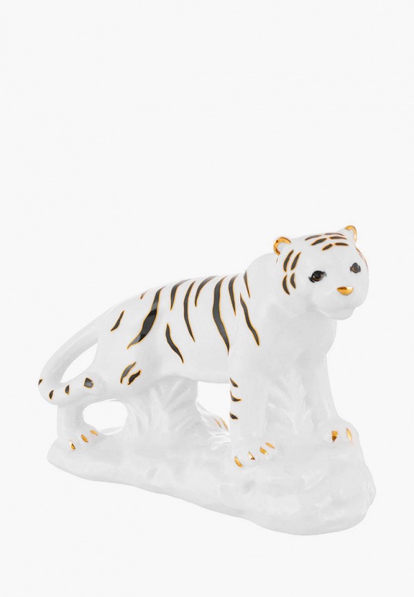 

Фигурка декоративная Elan Gallery, Белый, 14х5х10,5 см, Тигр