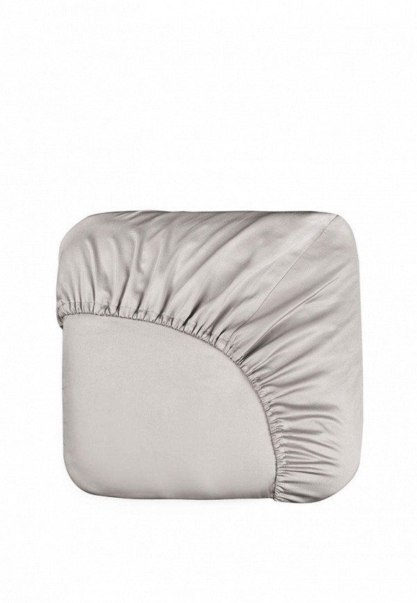 

Простыня 1,5-спальная Bellehome, Серый, на резинке Стефания Silver 80х200х20