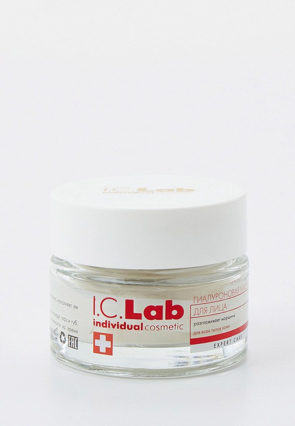 

Маска для лица I.C. Lab, Прозрачный, гиалуроновая, 50 мл