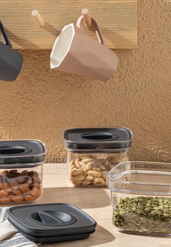 

Набор контейнеров для хранения продуктов English Home, Серый, English Home MP002XU04OI0