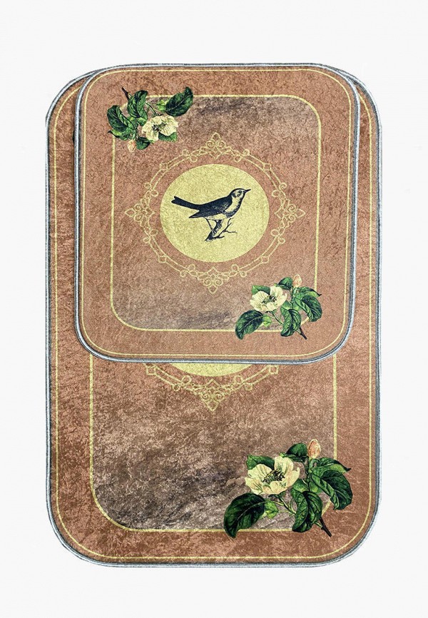 

Комплект ковриков Bal Tekstil, Коричневый, Bal Decor 9016C PO 60x100,60x50