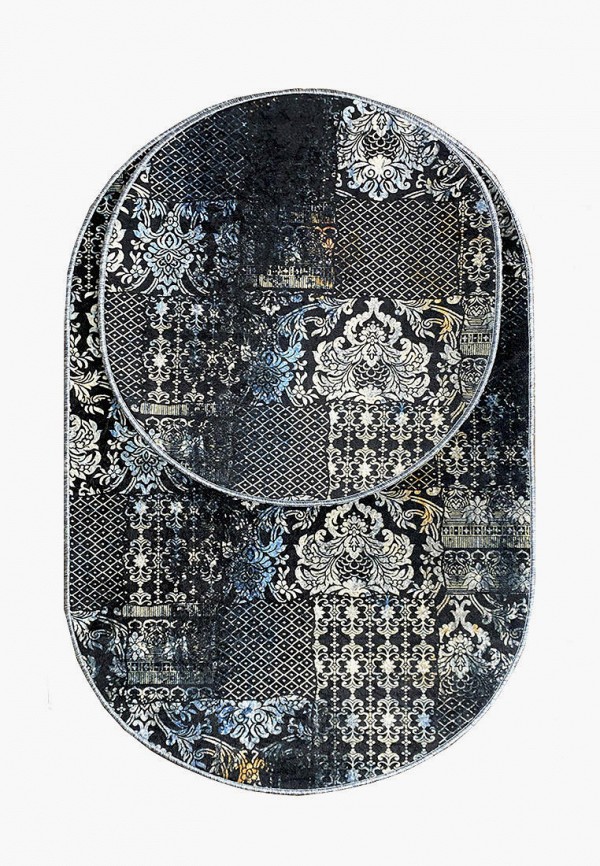 

Комплект ковриков Bal Tekstil, Разноцветный, Bal Decor 9040A Oval 60x100,60x50