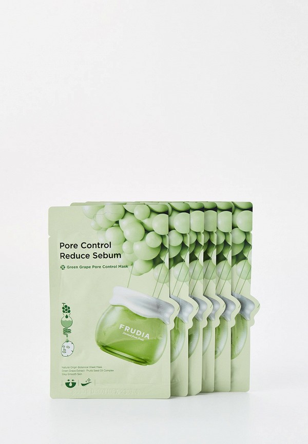 Набор масок для лица Frudia FRUDIA с зеленым виноградом (6шт x 20мл) кисть для масок 17 см цвет прозрачный белый