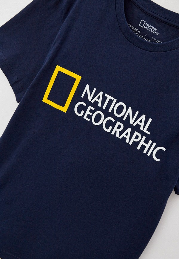 Футболка National Geographic цвет синий  Фото 3