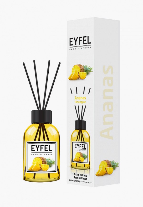 

Аромадиффузор Eyfel, Желтый, Ананас 110 мл
