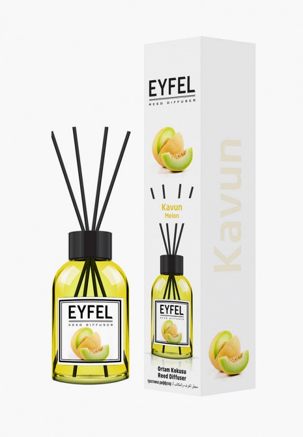 

Аромадиффузор Eyfel, Желтый, Дыня 110 мл