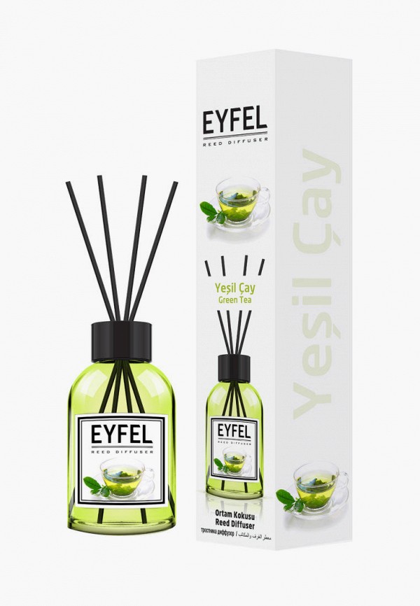 

Аромадиффузор Eyfel, Зеленый, Зеленый чай 110 мл