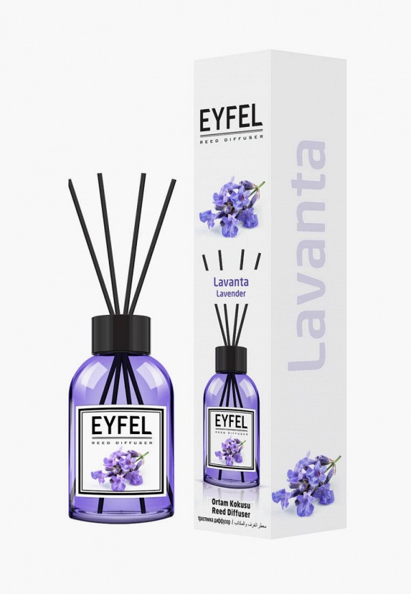 

Аромадиффузор Eyfel, Фиолетовый, Лаванда 110 мл