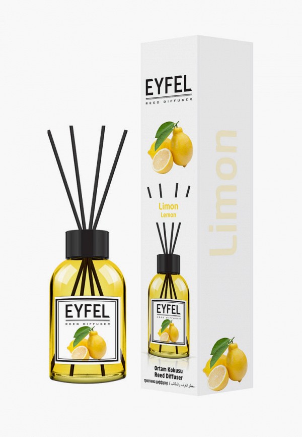 

Аромадиффузор Eyfel, Желтый, Лимон 110 мл
