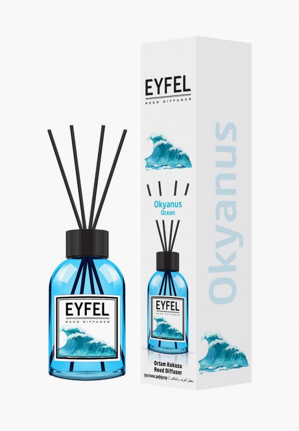 

Аромадиффузор Eyfel, Голубой, Океан 110 мл
