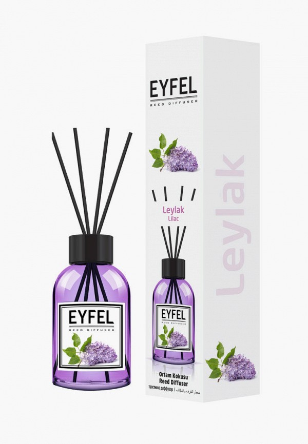 

Аромадиффузор Eyfel, Фиолетовый, Сирень 110 мл
