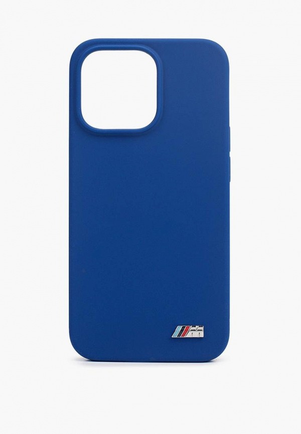 Чехол для iPhone BMW 13 Pro, M-Collection Liquid silicone Hard Blue чехол для ключей bmw черно синий