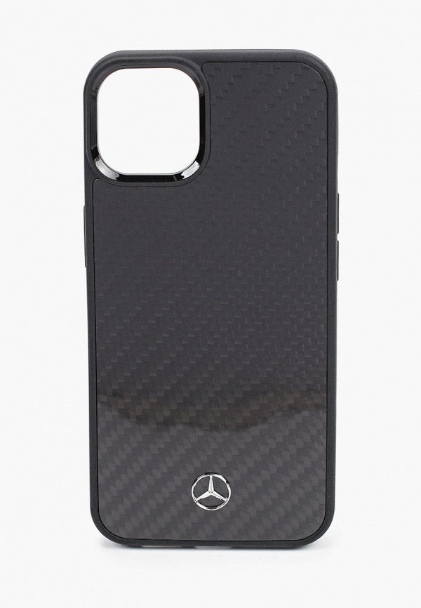 

Чехол для iPhone Mercedes-Benz, Черный, 13, Dynamic Real carbon Hard Black