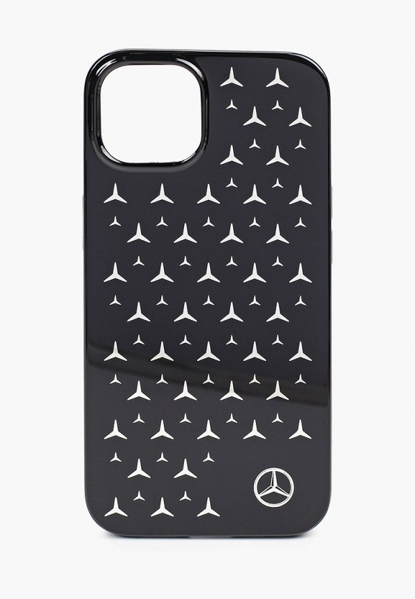 Чехол для iPhone Mercedes-Benz 13, PC/TPU Silver Stars Hard Black чехол для ключа mercedes черная кожа