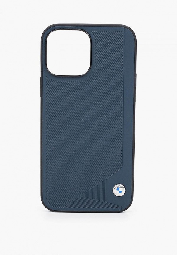 Чехол для iPhone BMW 13 Pro Max, Hard Navy чехол для ключей bmw черно синий