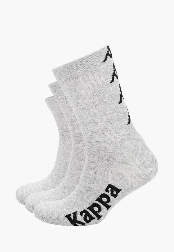 

Носки 3 пары Kappa, Серый