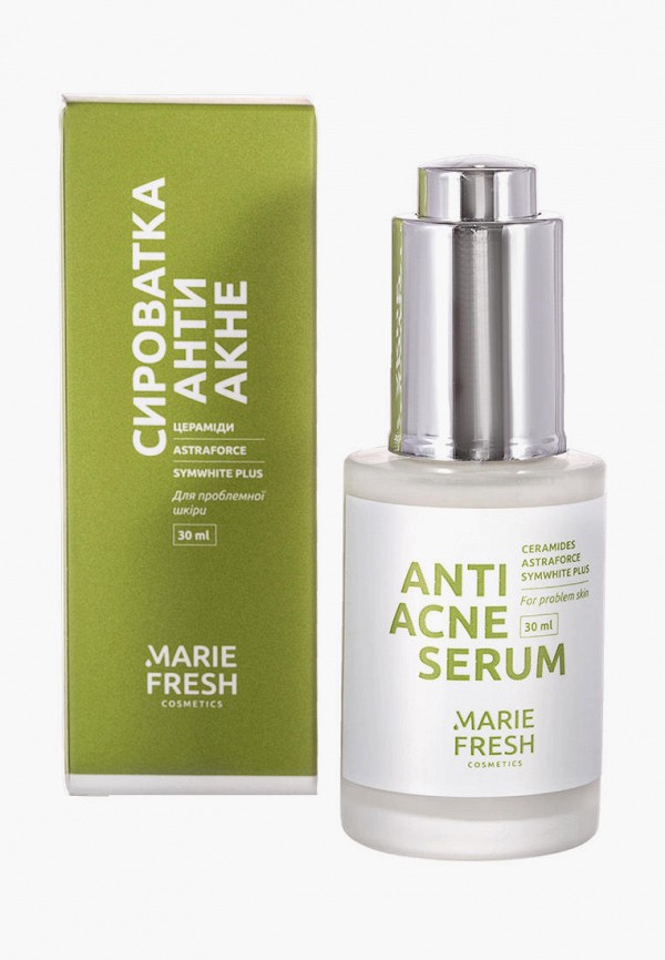 

Сыворотка для лица Marie Fresh Cosmetics, Прозрачный, Anti Acne, 30 мл