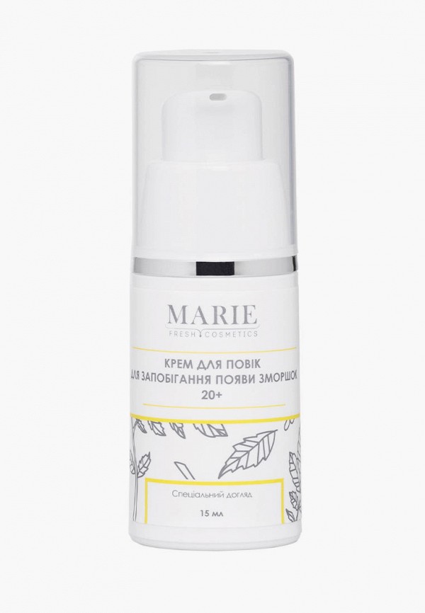 

Крем для кожи вокруг глаз Marie Fresh Cosmetics, Белый, 20+, 15 мл