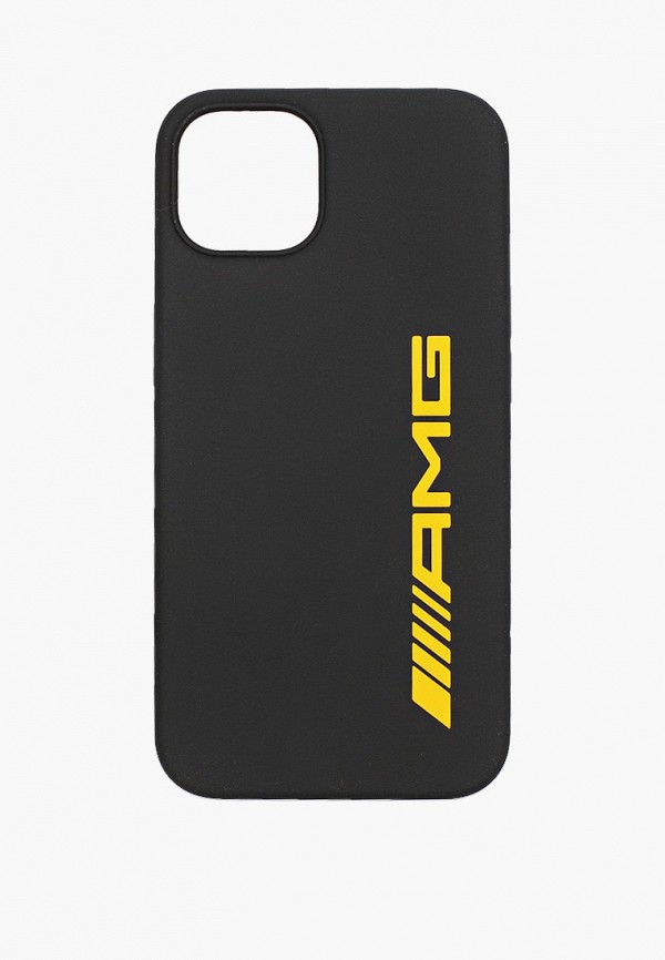 

Чехол для iPhone Mercedes-Benz, Черный, Liquid silicone with Yellow big logo Hard Black