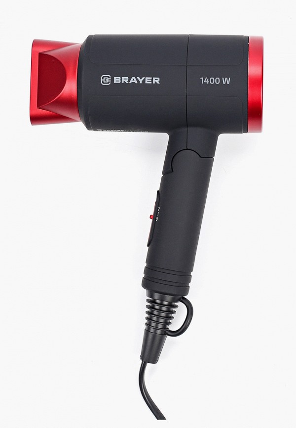 Фен Brayer со складной ручкой и съемным фильтром brayer brayer фен для волос со складной ручкой синий