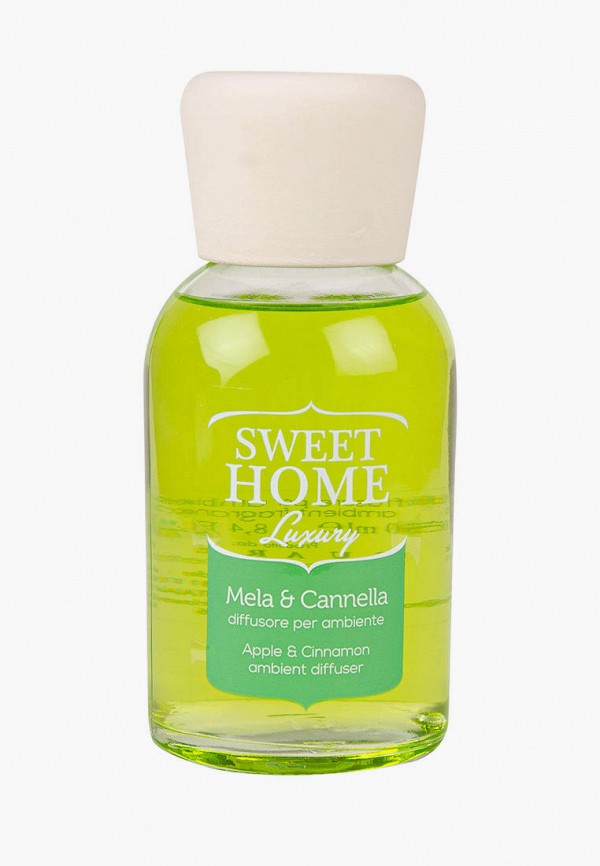 

Аромадиффузор Sweet Home Collection, Зеленый, LUXURY APPLE & CINNAMON, 250 мл