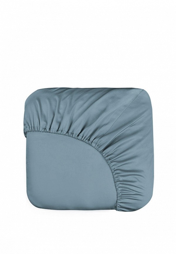 

Простыня 2-спальная Bellehome, Голубой, на резинке Стефания Niagara 160х200х20