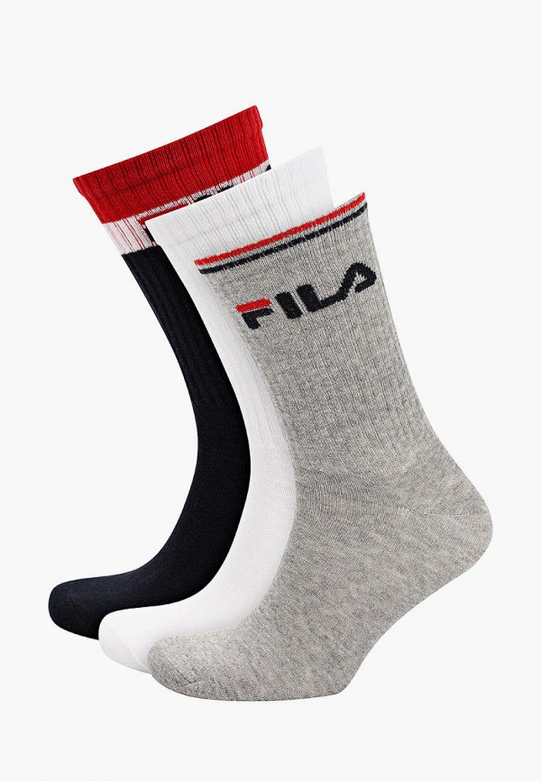 

Носки 3 пары Fila, Белый;серый;синий, Fila MP002XU04T6F