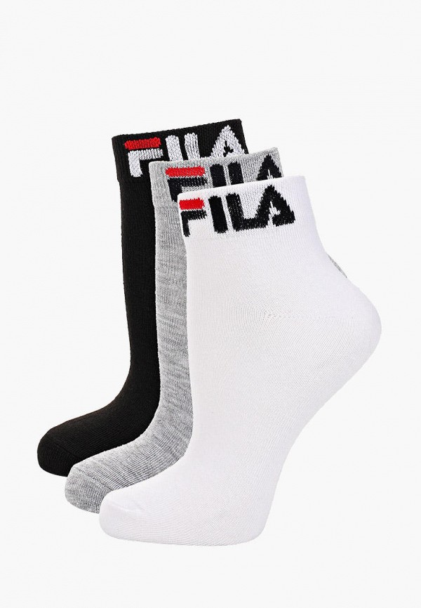 

Носки 3 пары Fila, Белый;серый;черный, Fila MP002XU04T72