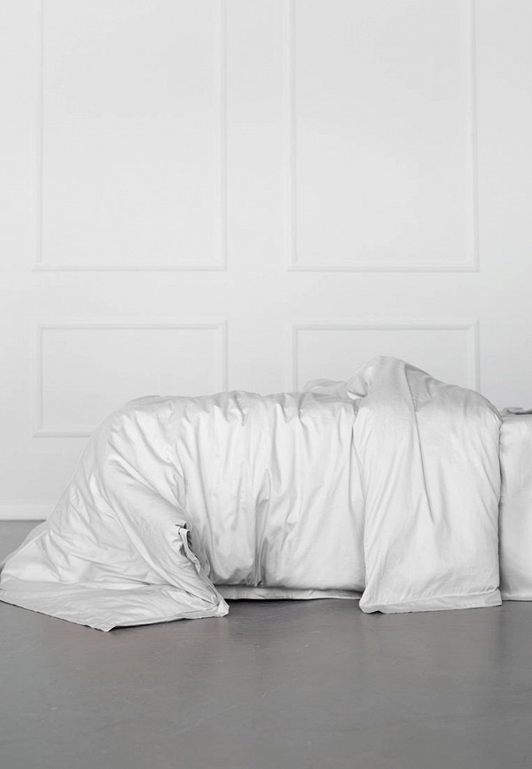 

Пододеяльник Евро Bellehome, Белый, Стефания Blanca 200х220, сатин-премиум