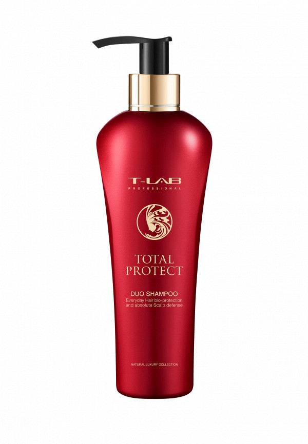 

Шампунь T-Lab Professional, Белый, TOTAL PROTECT DUO, 300 мл