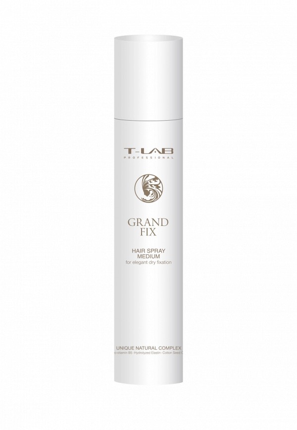 

Лак для волос T-Lab Professional, Прозрачный, GRAND FIX MEDIUM, 300 мл