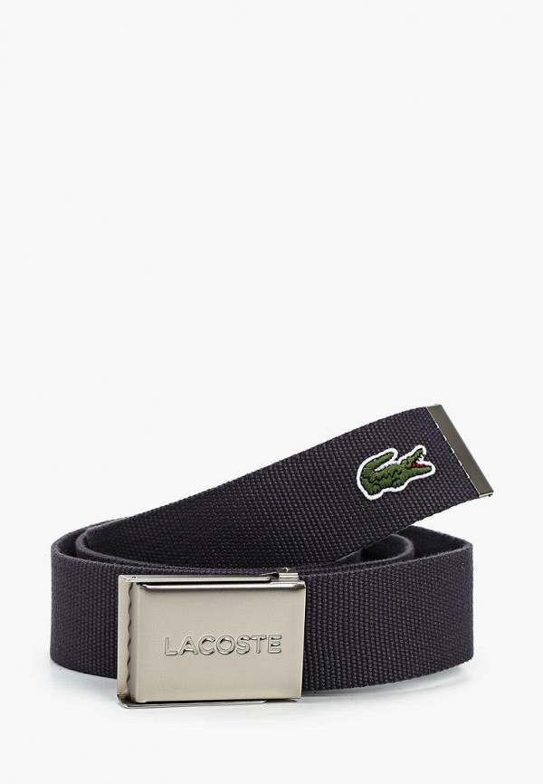 

Ремень Lacoste, Серый