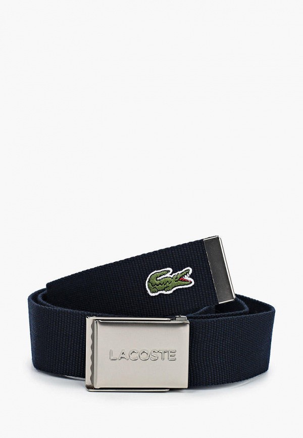 

Ремень Lacoste, Синий, Lacoste MP002XU04UDV